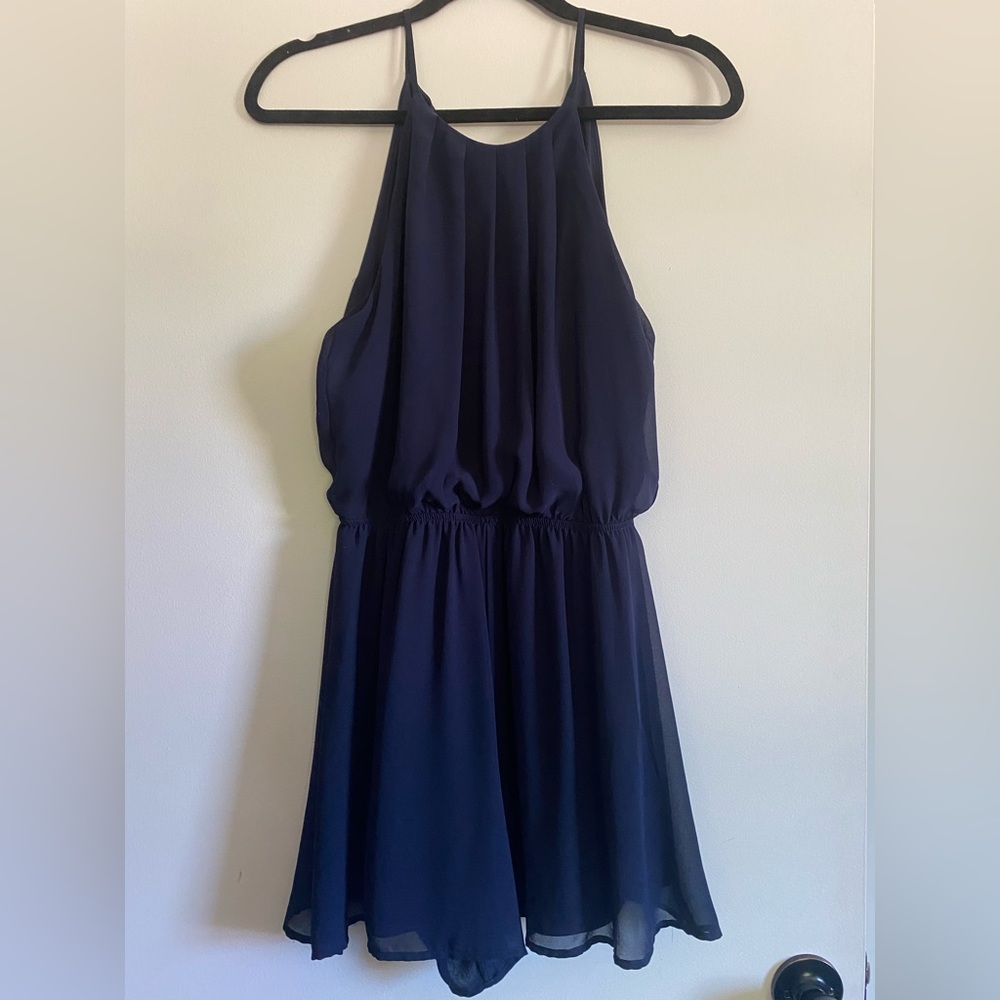 Blue Romper
